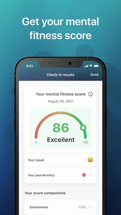 Sonde Mental Fitness Ekran Görüntüleri