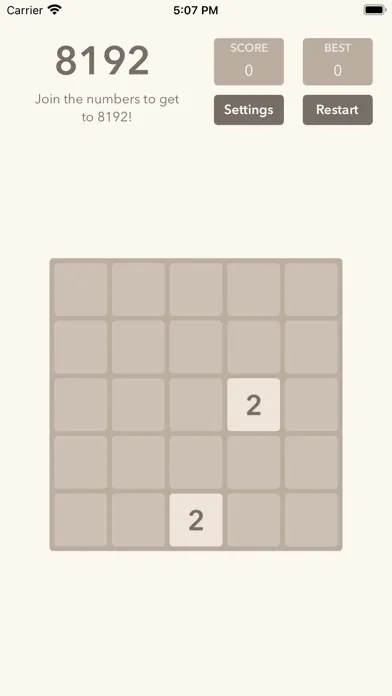 Capturas de pantalla de 2048: Classic Number Puzzle