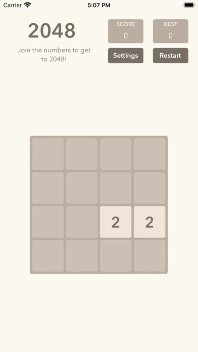Capturas de pantalla de 2048: Classic Number Puzzle
