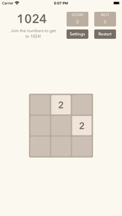 Capturas de pantalla de 2048: Classic Number Puzzle