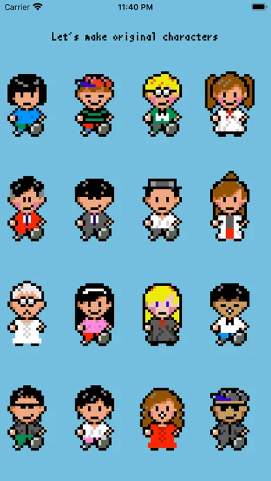 16bit avatar Screenshots
