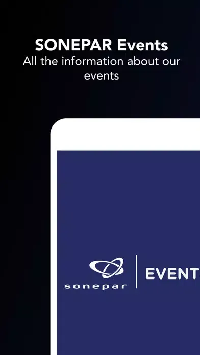 Capturas de tela do SONEPAR Events