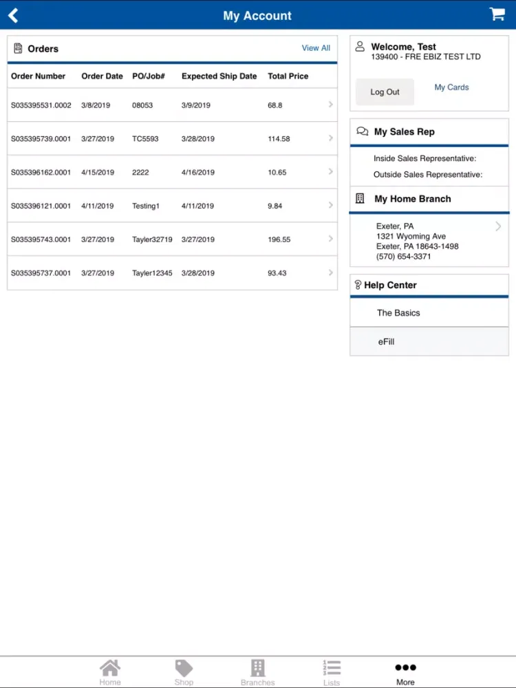 Friedman Electric iPad  Screenshots