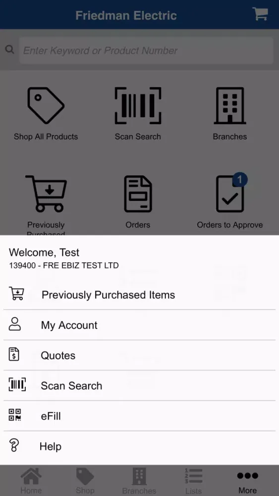 Friedman Electric Screenshots