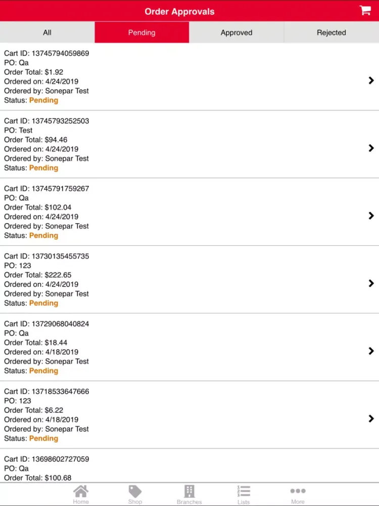 Viking Electric Supply iPad Screenshots
