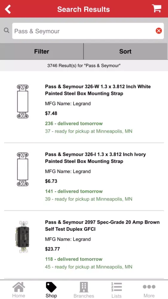 Viking Electric Supply Screenshots