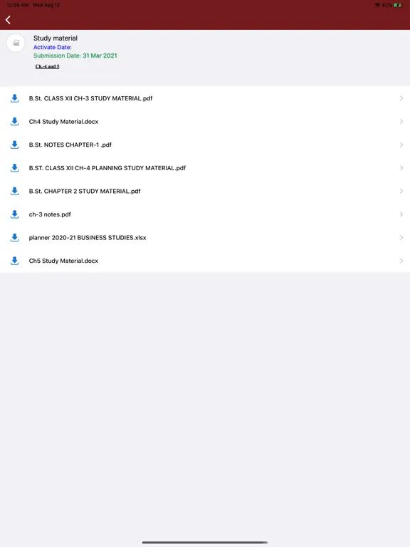 Screenshot di Rawal Educational Society iPad 