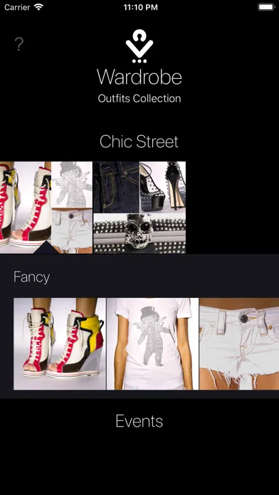 Capturas de tela do Wardrobe Assistant Pro