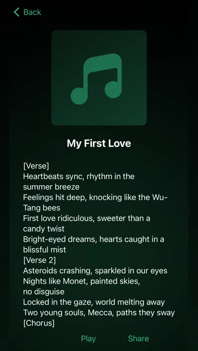 AI Song : AI Music Generator سکرین شاٹس
