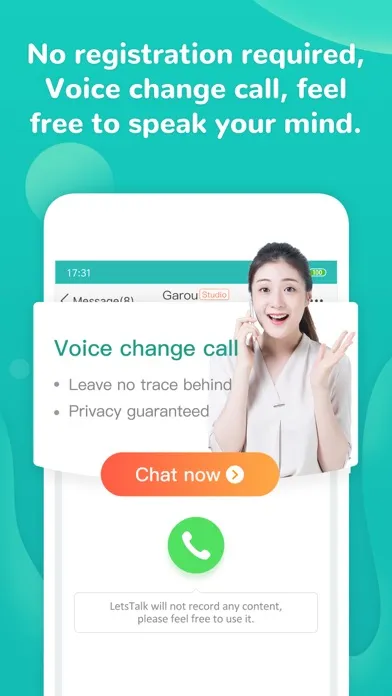 Screenshot di LetsTalk - 1 on 1 talk