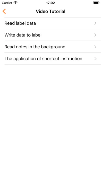 NFC Reader And Writer Screenshots