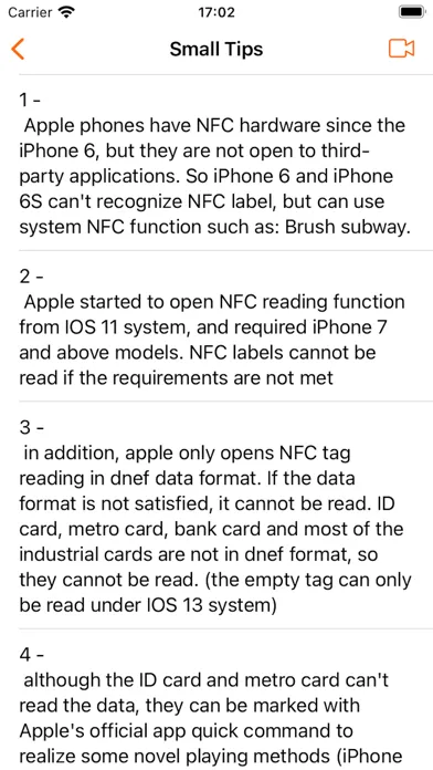 NFC Reader And Writer Screenshots