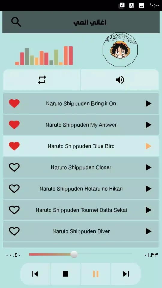 اجمل اغاني الانمي بدون نت سکرین شاٹس
