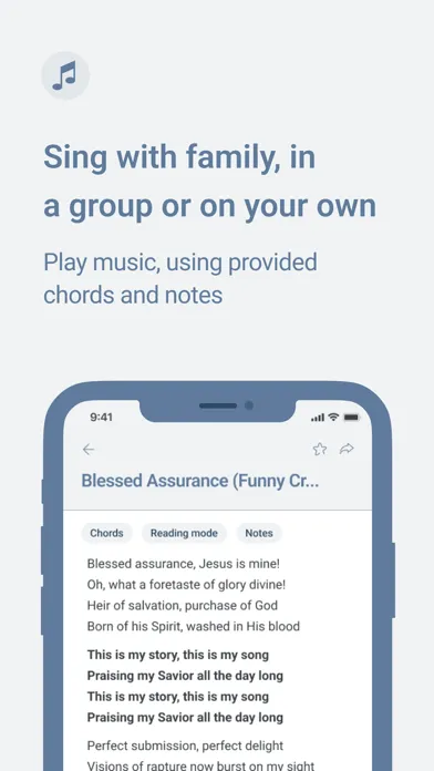Captures d'écran de Grace Songs