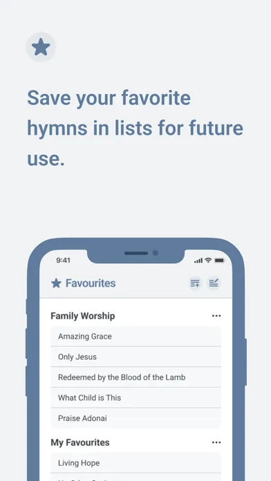 Captures d'écran de Grace Songs