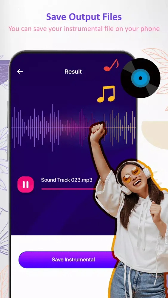 Captures d'écran de Convert Songs to Karaoke