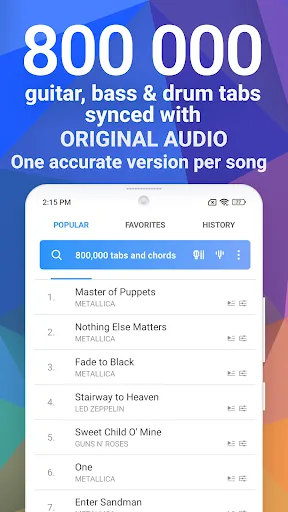 Songsterr Guitar Tabs & Chords Screenshots