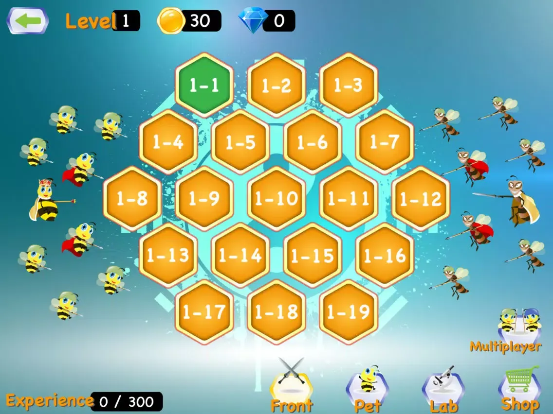 Capturas de pantalla de Bees Sortie iPad 
