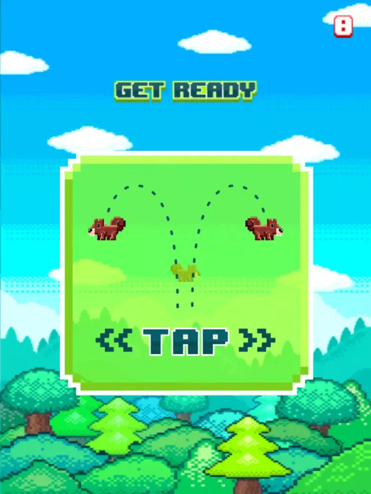 Capturas de tela do Squirrel Skip Story iPad 