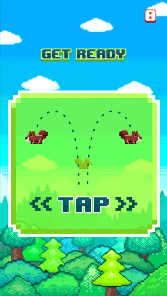 Capturas de tela do Squirrel Skip Story