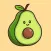 Avocado Stickers!