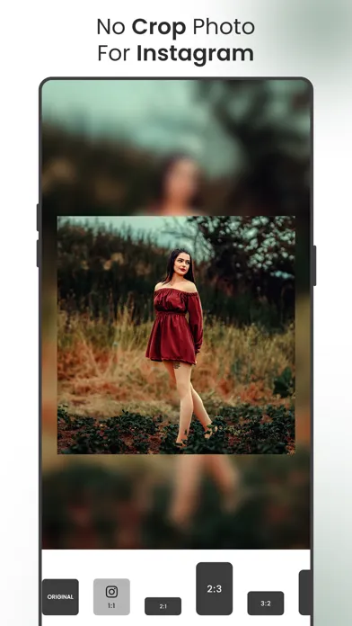 No Crop - Square Fit Photo Screenshots