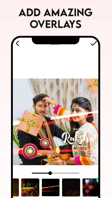 Capturas de tela do Raksha Bandhan Photo Frames!