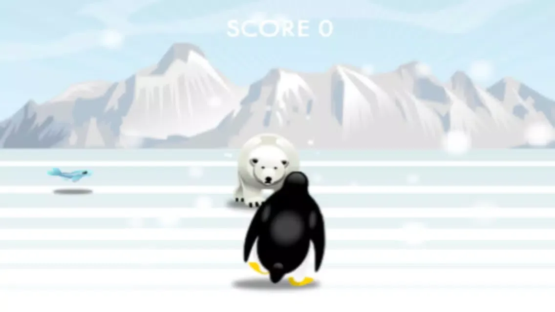 Captures d'écran de Penguin Runner 3D HD