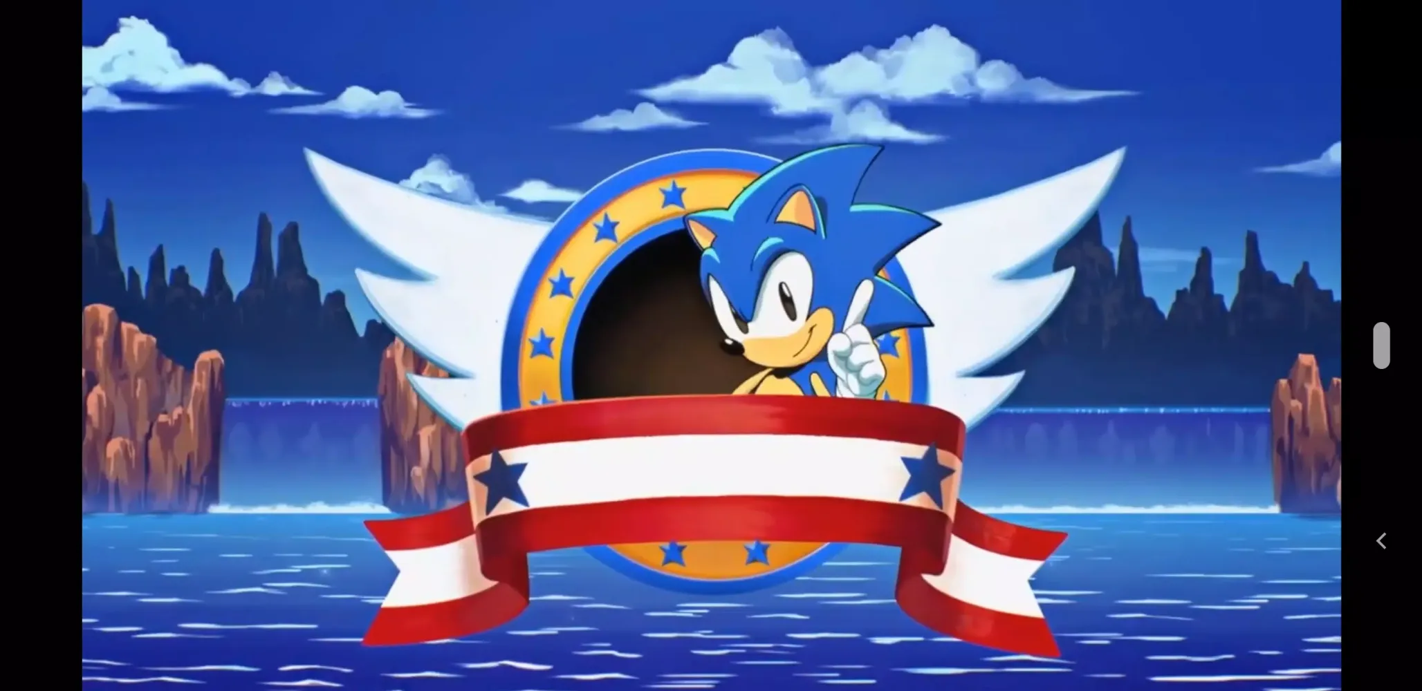 Capturas de tela do Sonic Origins