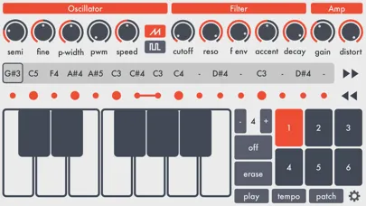 SquareAcid - Acid Synthesizer স্ক্রিনশট