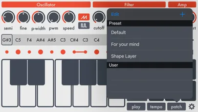 SquareAcid - Acid Synthesizer স্ক্রিনশট