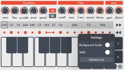 SquareAcid - Acid Synthesizer স্ক্রিনশট