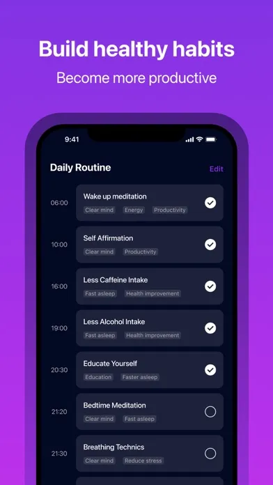 Screenshot di BeCalmed: Sleep & Relaxation