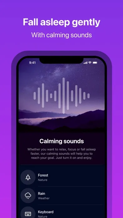 Screenshot di BeCalmed: Sleep & Relaxation