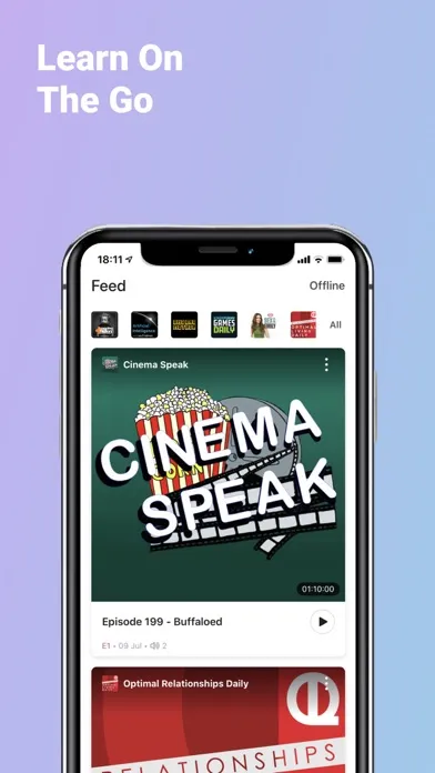 Elision: Learn From Podcasts سکرین شاٹس