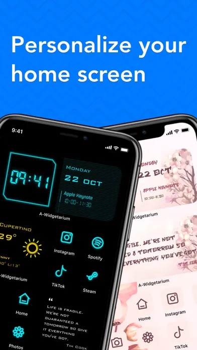 Zrzuty ekranu Widgetarium: Icons & Widget