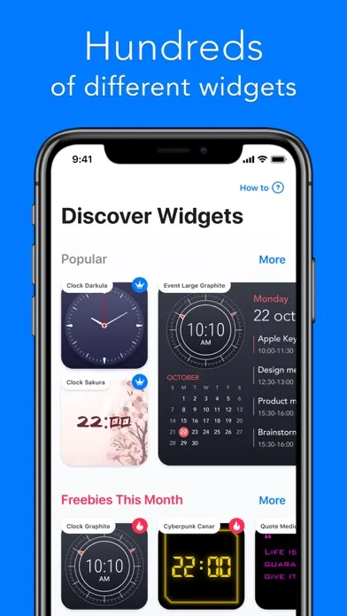 Zrzuty ekranu Widgetarium: Icons & Widget
