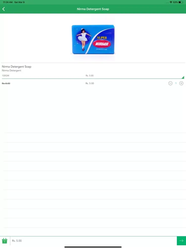 PG Pawar :Grocery Super Market iPad 應用截圖