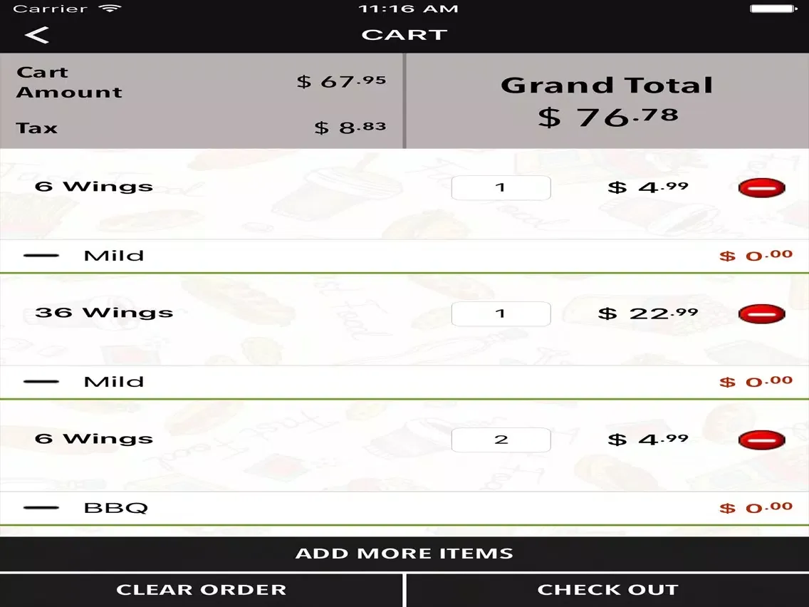 Mr Peppers iPad  Screenshots