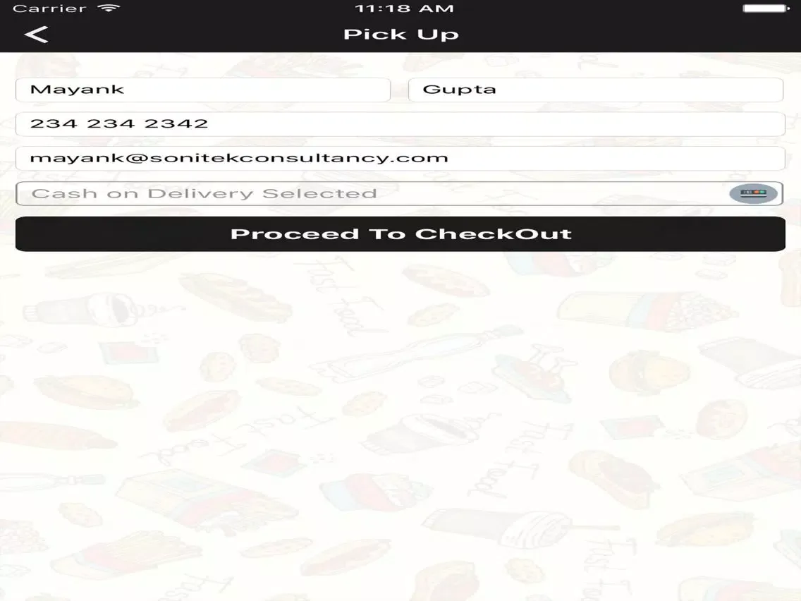 Mr Peppers iPad  Screenshots