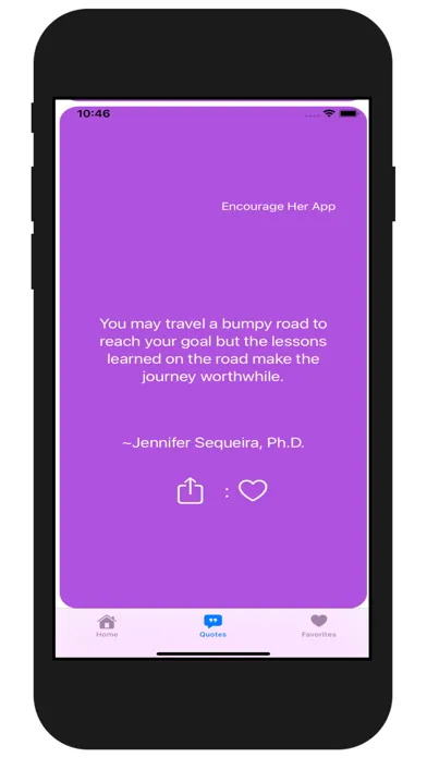 Encourage Her App स्क्रीनशॉट