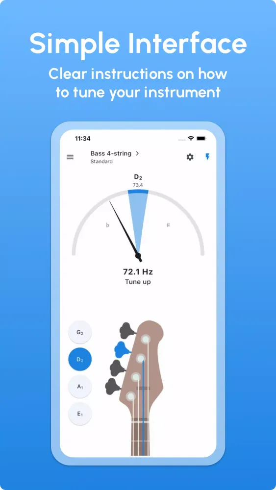 Capturas de pantalla de Bass Tuner