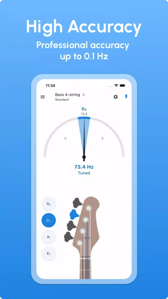 Capturas de pantalla de Bass Tuner