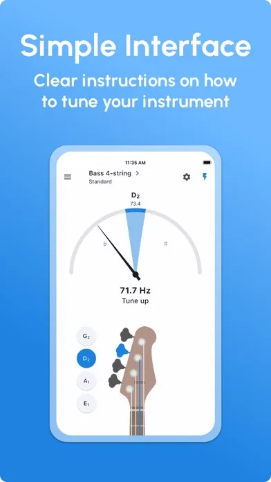 تصاویر Bass Tuner - LikeTones