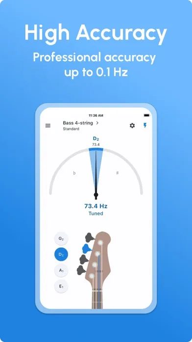 تصاویر Bass Tuner - LikeTones