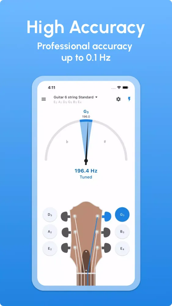 Guitar Tuner Screenshots