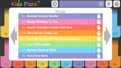 Tangkapan layar Kids Piano ®
