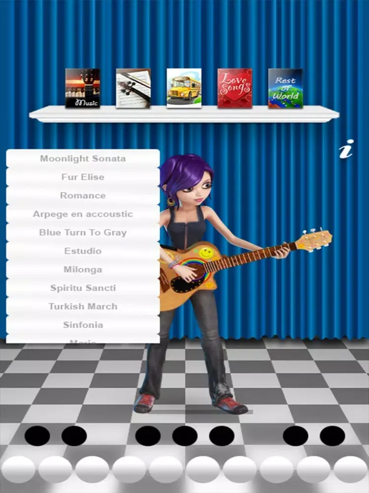 Capturas de pantalla de Musical Girl iPad 