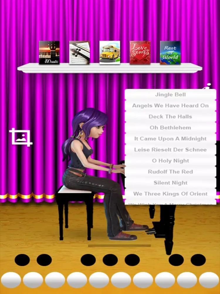 Capturas de pantalla de Musical Girl iPad 