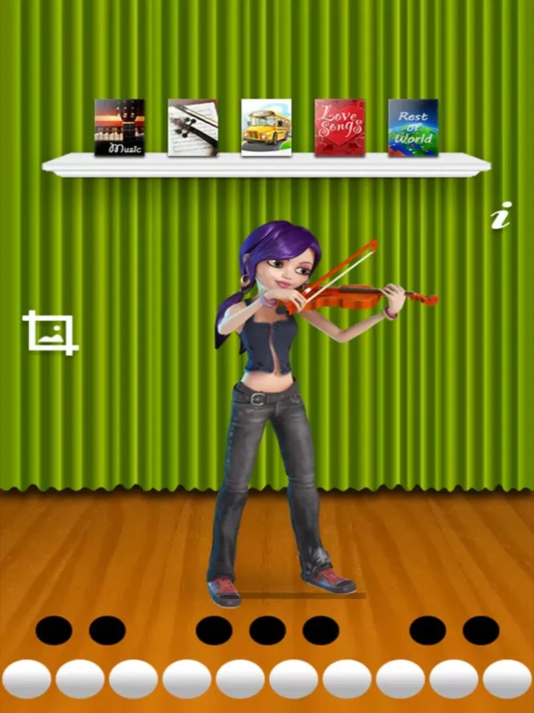 Capturas de pantalla de Musical Girl iPad 